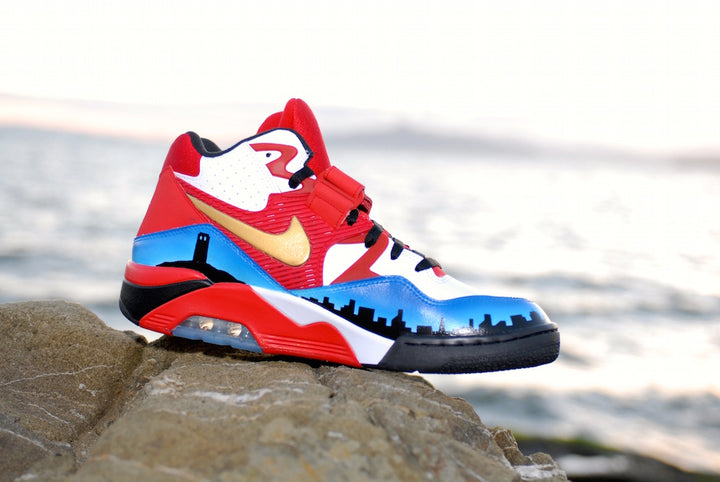 San Francisco Nike Air Force 180 Custom Shoes