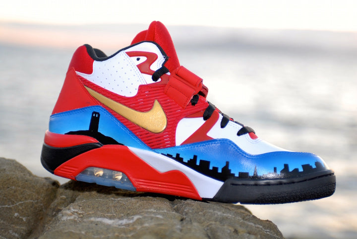 San Francisco Nike Air Force 180 Custom Shoes
