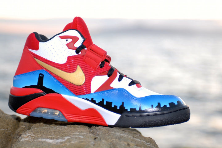 San Francisco Nike Air Force 180 Custom Shoes