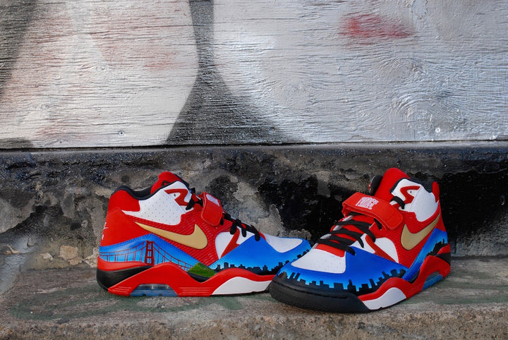 San Francisco Nike Air Force 180 Custom Shoes