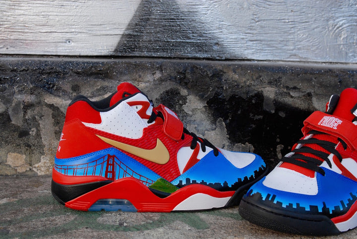 San Francisco Nike Air Force 180 Custom Shoes