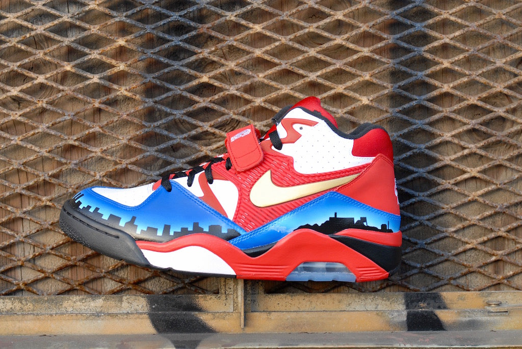 San Francisco Nike Air Force 180 Custom Shoes