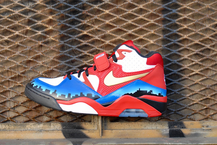 San Francisco Nike Air Force 180 Custom Shoes