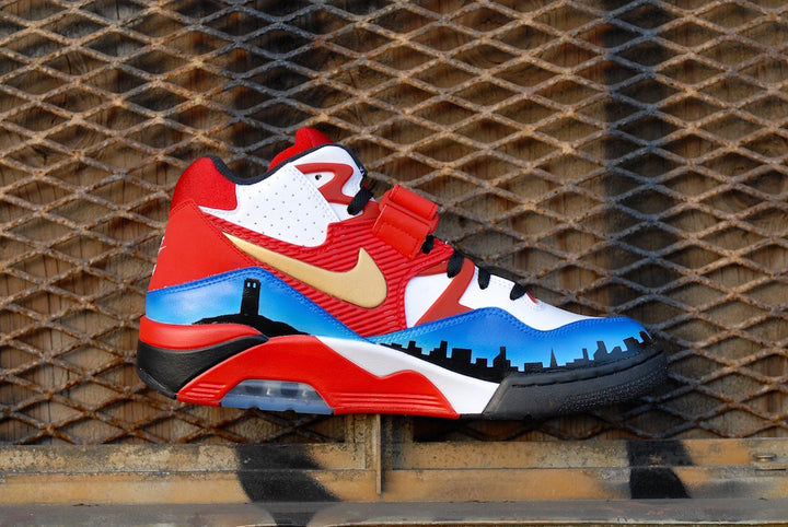 San Francisco Nike Air Force 180 Custom Shoes