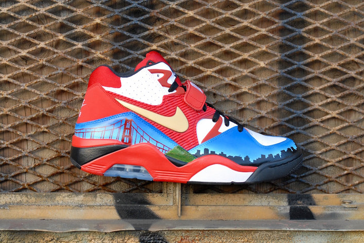 San Francisco Nike Air Force 180 Custom Shoes