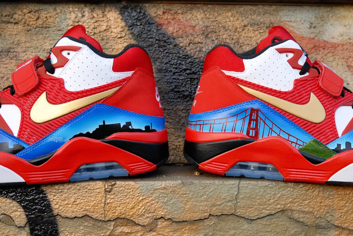 San Francisco Nike Air Force 180 Custom Shoes
