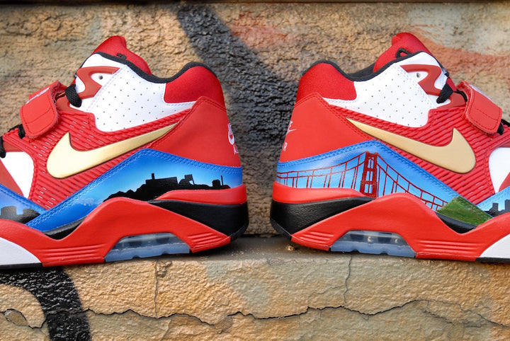 San Francisco Nike Air Force 180 Custom Shoes