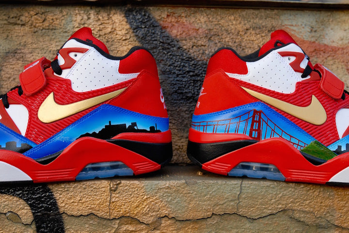 San Francisco Nike Air Force 180 Custom Shoes