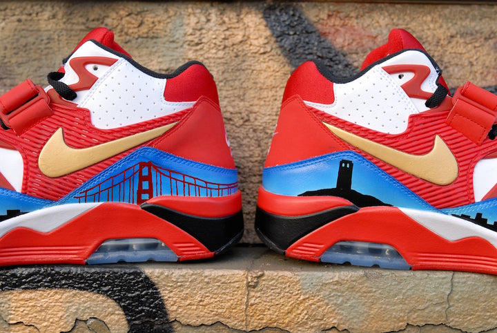 San Francisco Nike Air Force 180 Custom Shoes