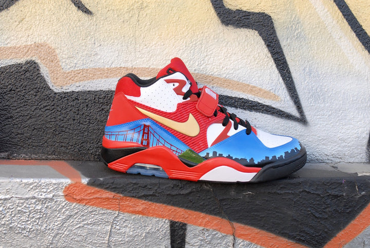 San Francisco Nike Air Force 180 Custom Shoes