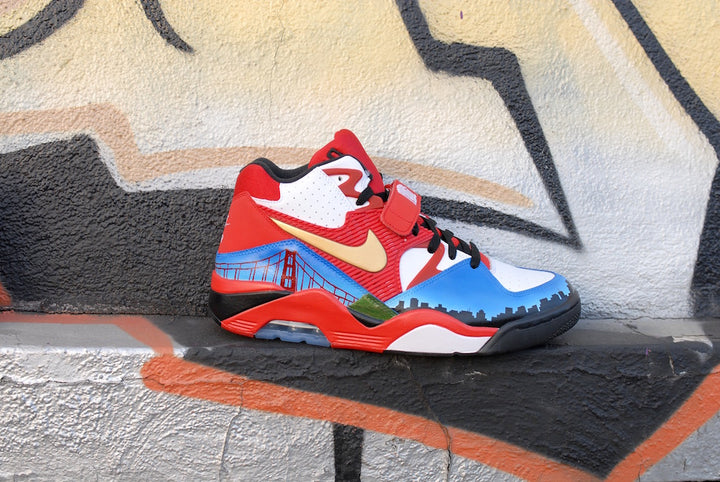 San Francisco Nike Air Force 180 Custom Shoes