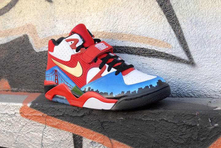 San Francisco Nike Air Force 180 Custom Shoes