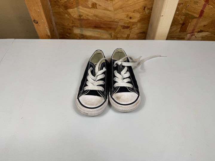 Converse Chuck Taylor All Star Canvas Black/White  Size 6C (Infant & Toddler) Worn 7J235