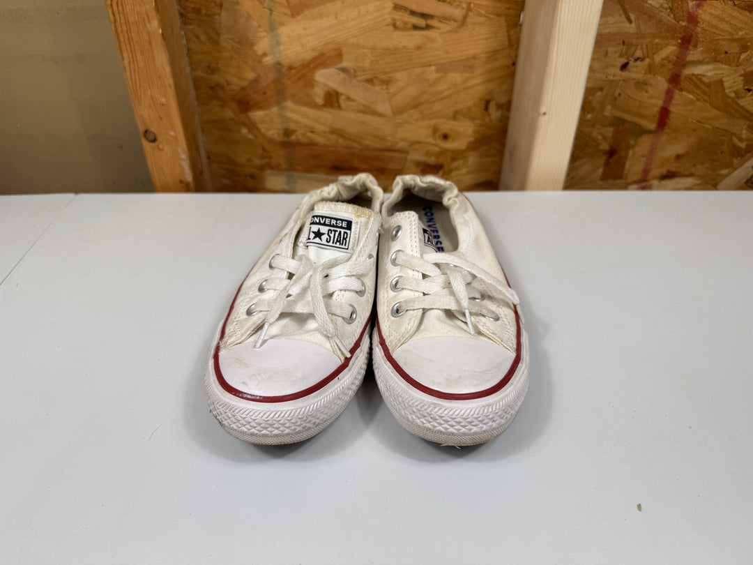 Converse Chuck Taylor All Star Shoreline Slip White Womens Size 8.5 Worn 537084F