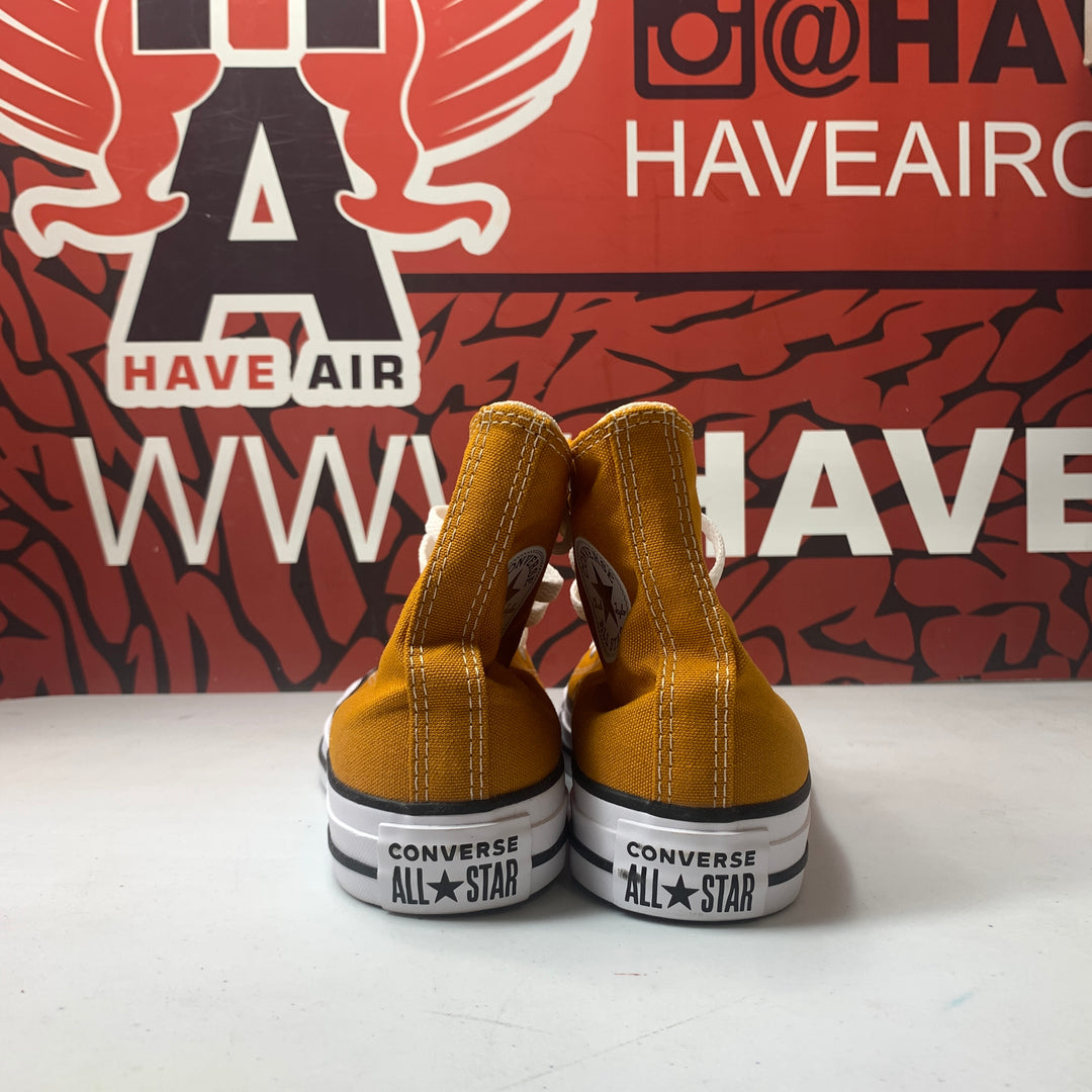 Converse All Star Classic High Mustard Yellow/White  Size Mens 4/Womens 6 New