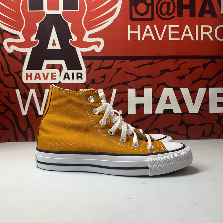 Converse All Star Classic High Mustard Yellow/White  Size Mens 4/Womens 6 New