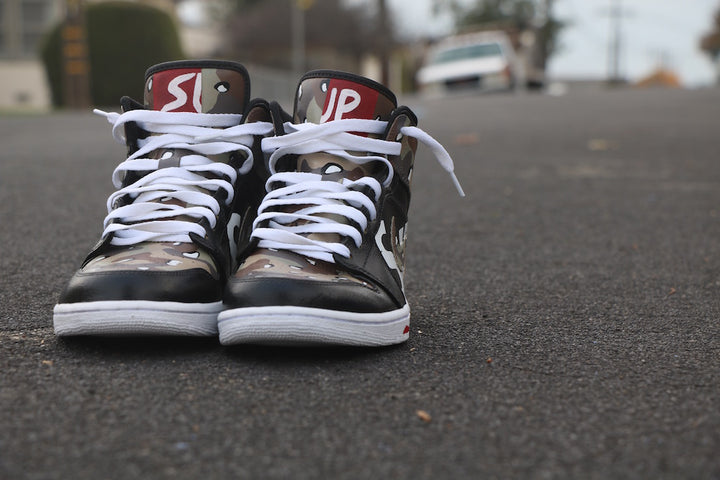 Supreme Nike Jordan 1 Custom Shoes
