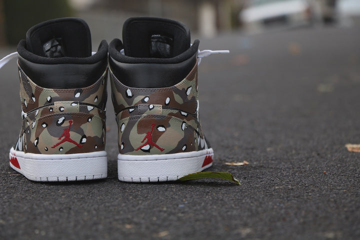 Supreme Nike Jordan 1 Custom Shoes