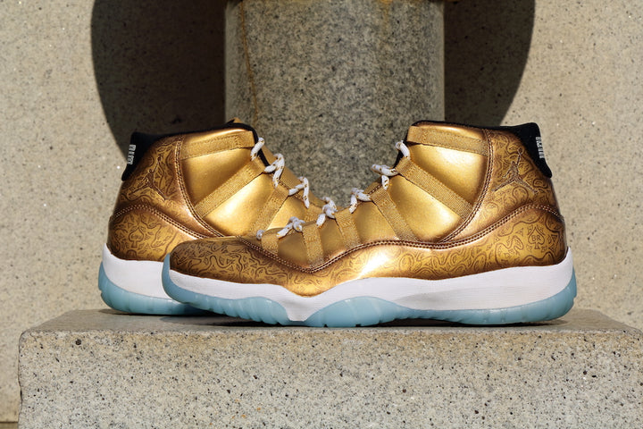 Ace of Spades Jordan 11 Custom Hand Painted Shoes