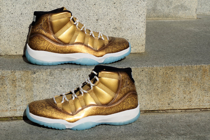 Ace of Spades Jordan 11 Custom Hand Painted Shoes