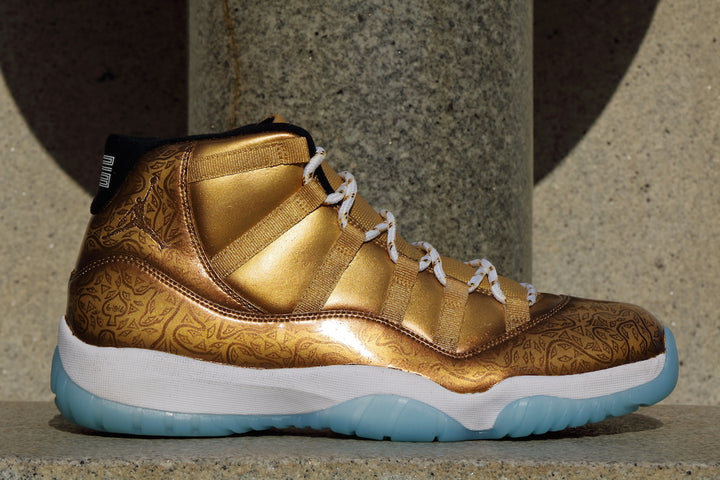 Ace of Spades Jordan 11 Custom Hand Painted Shoes