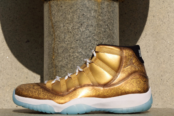 Ace of Spades Jordan 11 Custom Hand Painted Shoes