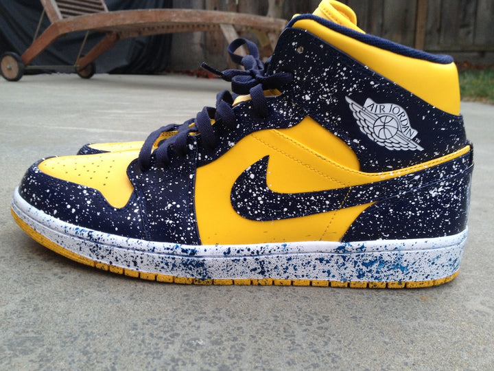 Warriors Ground Nike Air Jordan 1 Custom Shoes