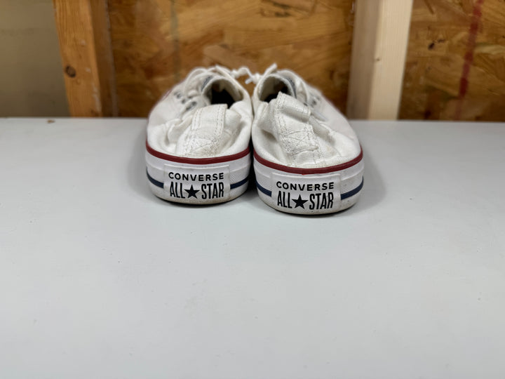 Converse Chuck Taylor All Star Shoreline Slip White Womens Size 8 Lightly Worn 537084F