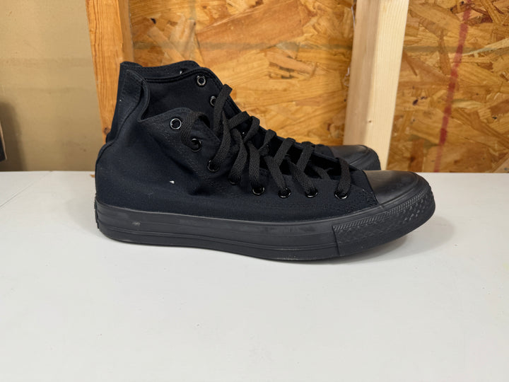 Converse Chuck Taylor All Star Classic High Top Black Monochrome  Size Men's 11/Women's 13 Lightly Worn M3310