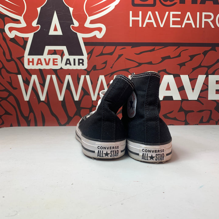 Converse Chuck Taylor All Star Classic High  Black/White  Size Mens 5.5/Womens 7.5 Worn