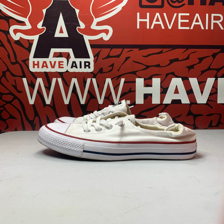 Converse Chuck Taylor All Star Shoreline Slip On Optical White Womens Size 8 Lightly Worn