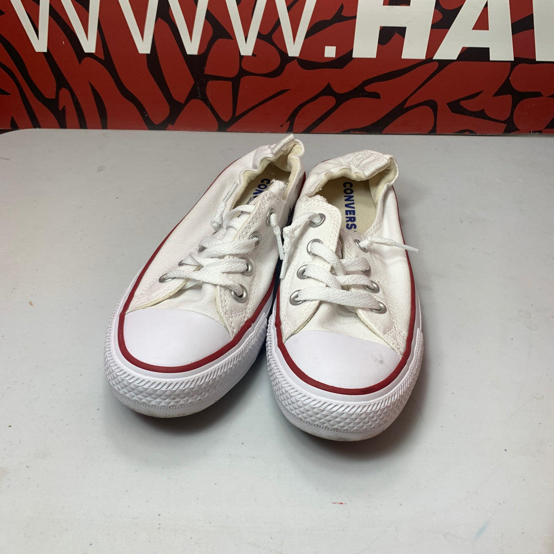 Converse Chuck Taylor All Star Shoreline Slip On Optical White Womens Size 8 Lightly Worn