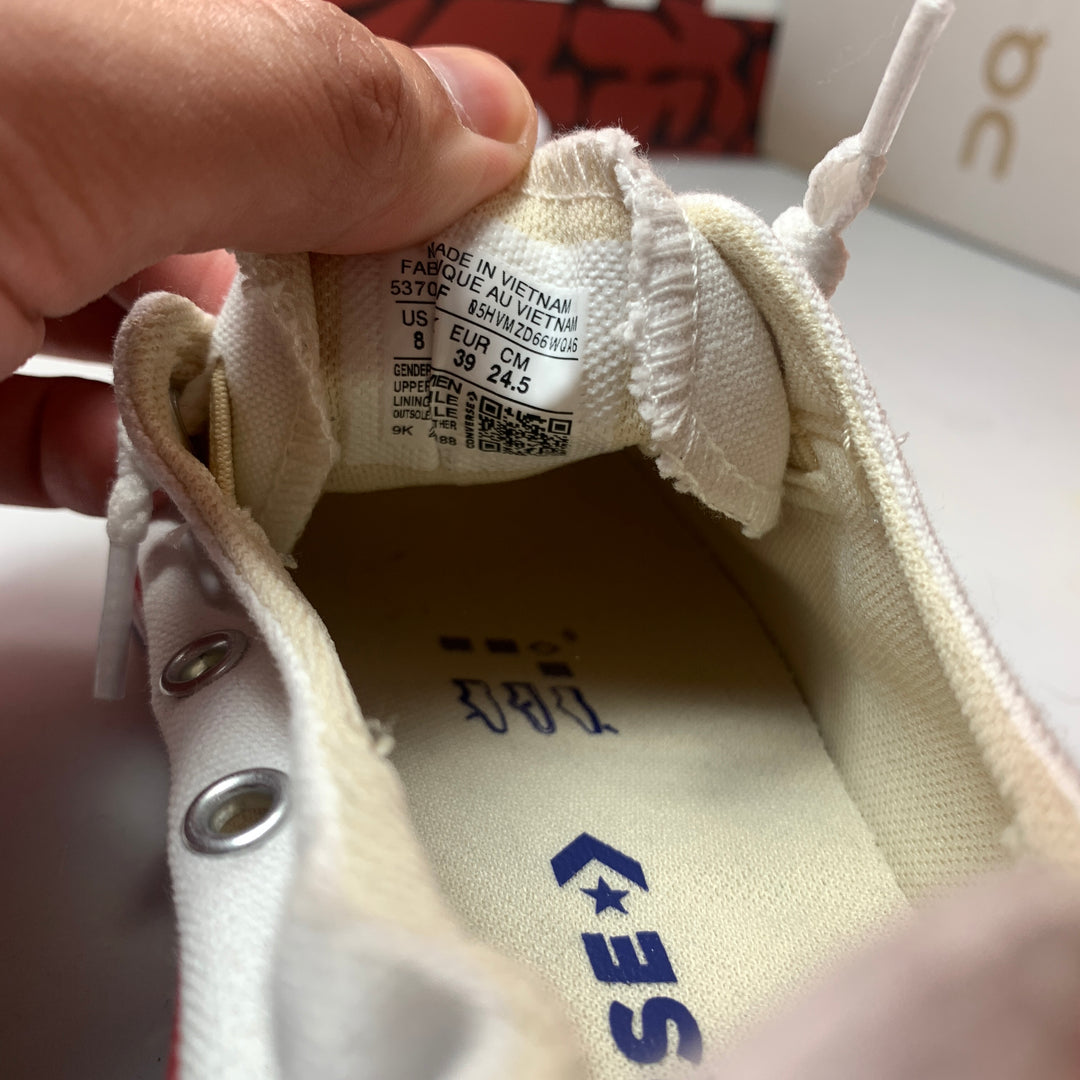 Converse Chuck Taylor All Star Shoreline Slip On Optical White Womens Size 8 Lightly Worn