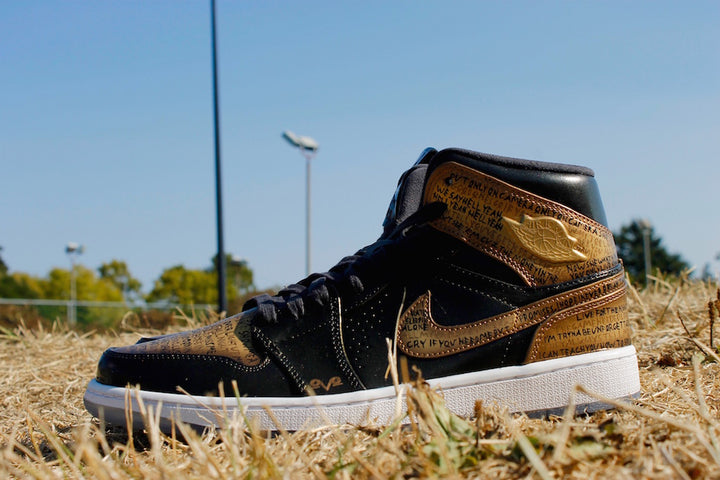 OVO Nike Air Jordan 1 Custom Shoes