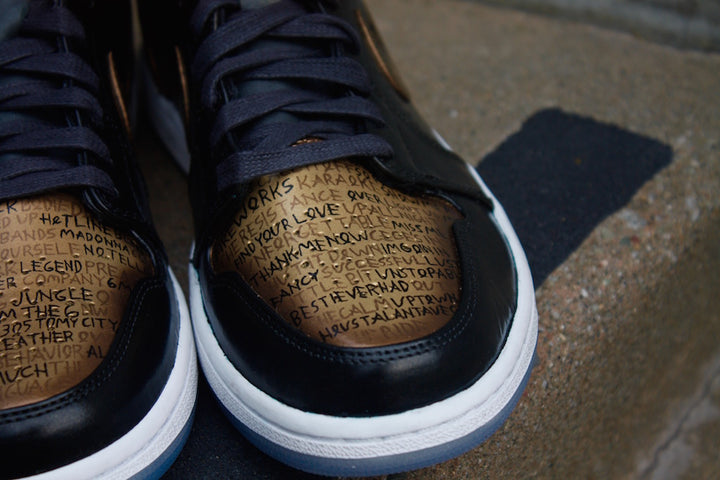 OVO Nike Air Jordan 1 Custom Shoes