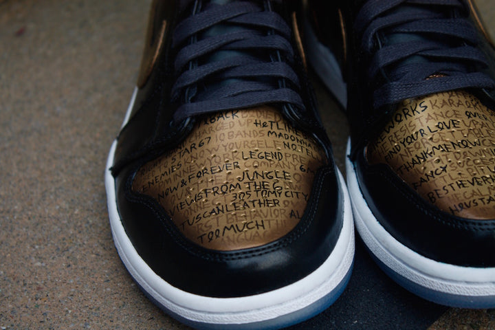 OVO Nike Air Jordan 1 Custom Shoes
