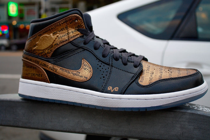 OVO Nike Air Jordan 1 Custom Shoes