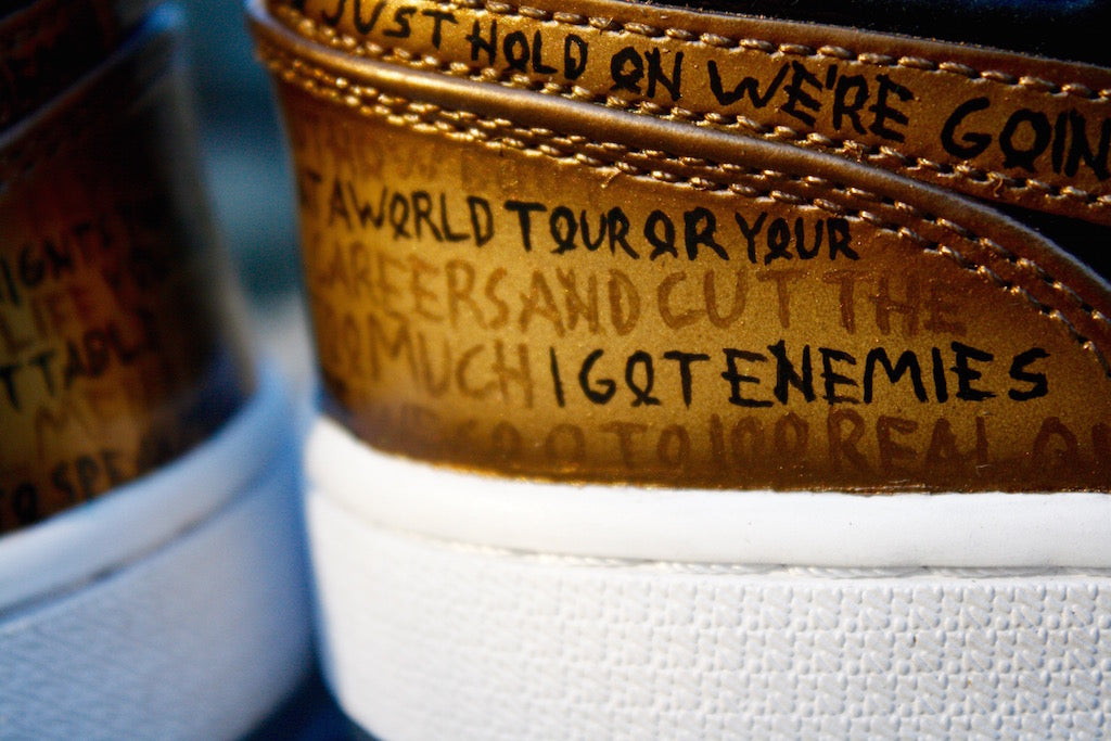 OVO Nike Air Jordan 1 Custom Shoes