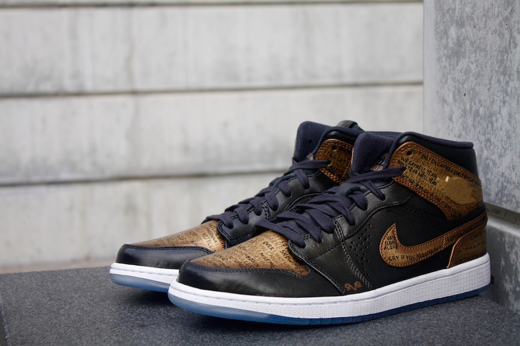 OVO Nike Air Jordan 1 Custom Shoes