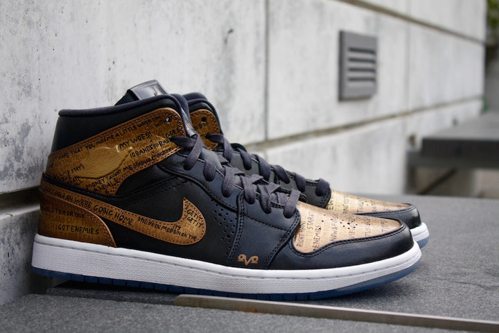 OVO Nike Air Jordan 1 Custom Shoes