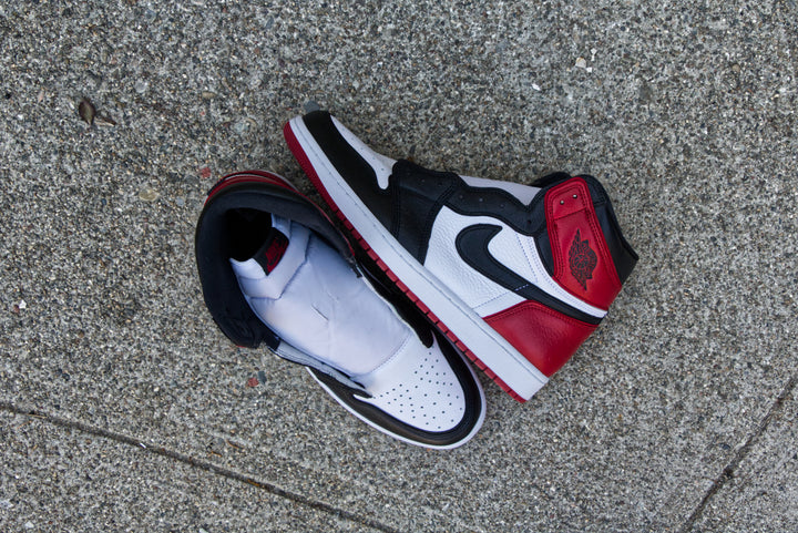 Black Toe Bloodline Nike Air Jordan 1 Conversion