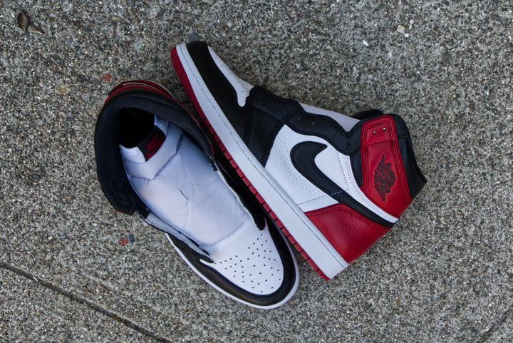 Black Toe Bloodline Nike Air Jordan 1 Conversion