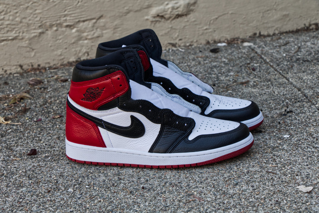 Black Toe Bloodline Nike Air Jordan 1 Conversion