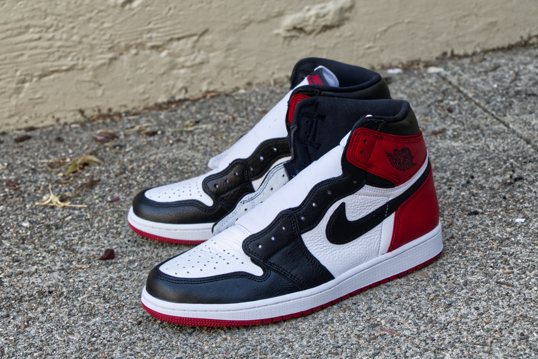 Black Toe Bloodline Nike Air Jordan 1 Conversion