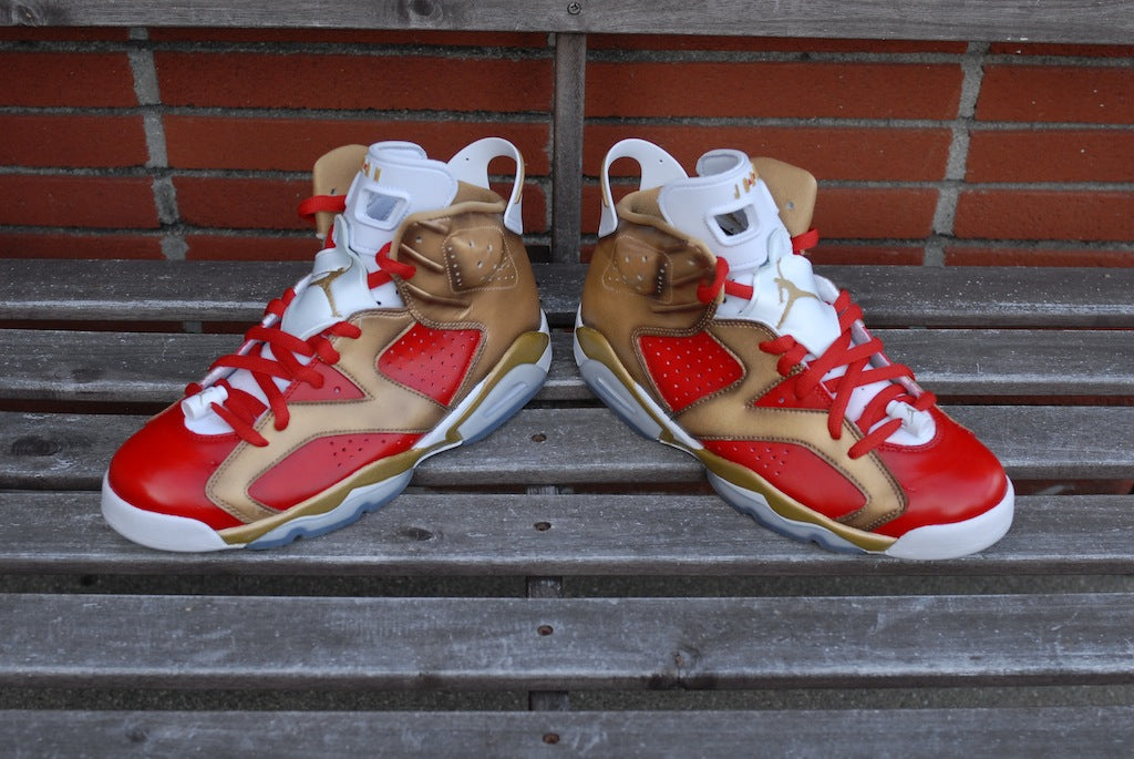 Niners Nike Air Jordan 6 Custom Shoes