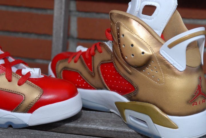 Niners Nike Air Jordan 6 Custom Shoes