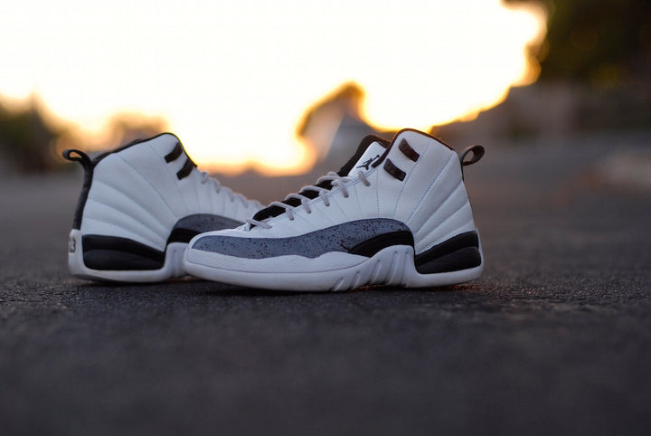 White Cement Air Jordan 12