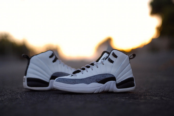 White Cement Air Jordan 12