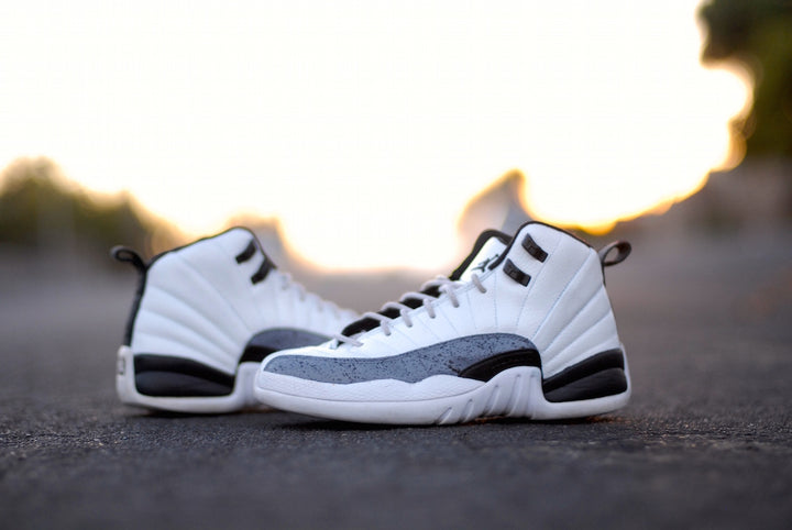 White Cement Air Jordan 12