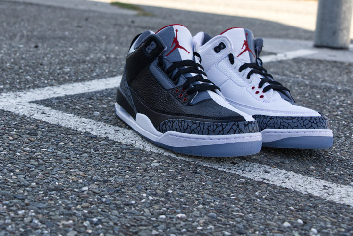 Cement Homage to Home Nike Air Jordan 3 Custom Shoes
